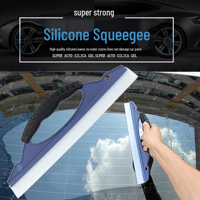 Stěrka na mytí auta ve tvaru D - Šetrná k laku, Vodoodpudivá, Čištění více povrchů