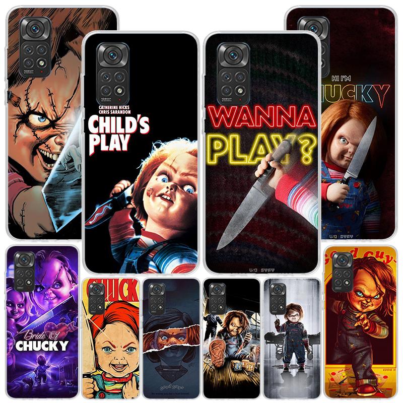 Chucky Child's Play Phnoe Case for Phnoe Case for Xiaomi Redmi Note 15 14 14S 13 Pro Plus 12 12S 11S 11E 10S 10 11T 5G Unique Co