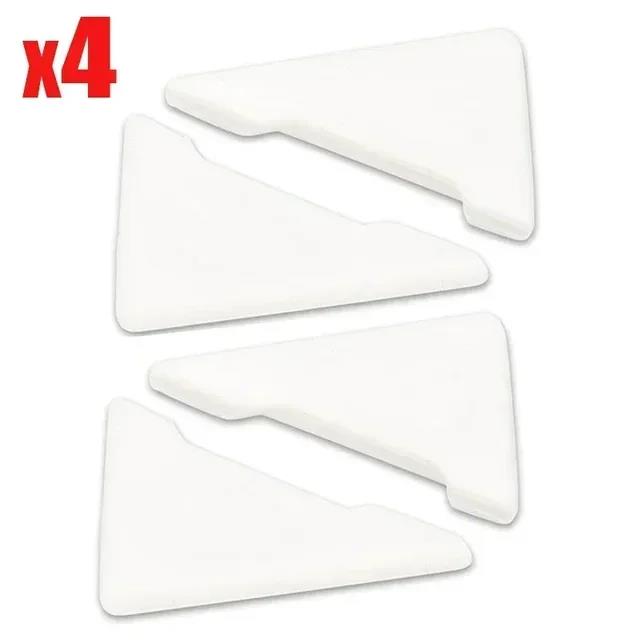 4Pcs Car Crash Strip Silicone Door Anti-collision Veneer Protective Sleeve Decorative Anti-collision and Anti-scratch Sticker Interior Mirrors 6
