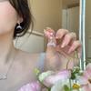 Old And Beautiful~ Fringed Earrings Niche Long Flower Butterfly Stud Earrings Exquisite Versatile Light Luxury Ears