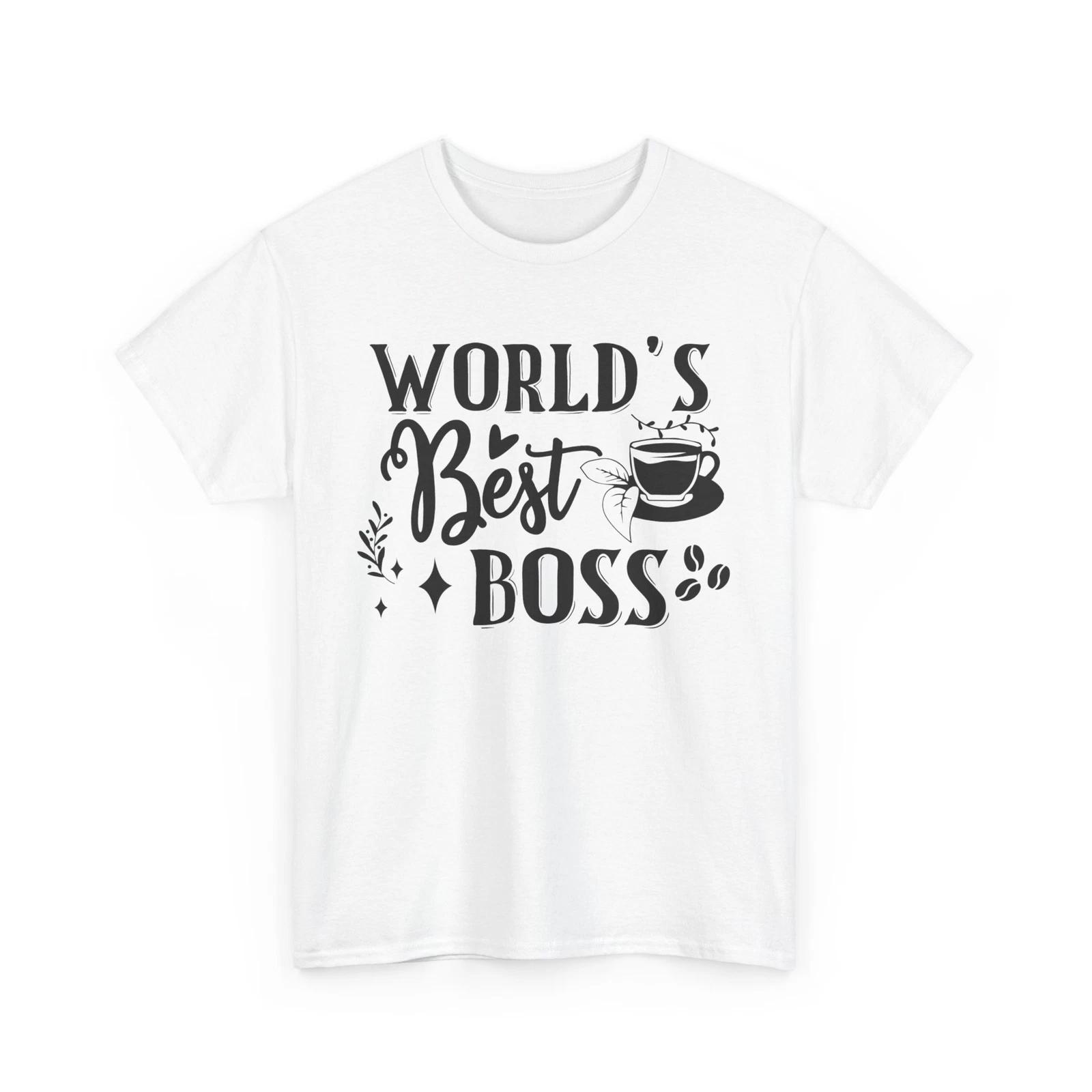Coffee Junkie T-Shirt | Funny Espresso Latte Barista World s Best Boss Shirt S