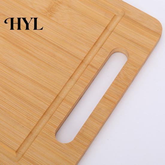 Double-Sided Cutting Board Bamboo Thickened Chopping for Meat And Vegetables Quality Kitchen Utensil Panel with Vertical Storage Anti-Mildew