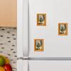 Cute Fridge Magnets Funny Photo Frames Holder Decor Funny Fridge Magnets For Easter Christmas Home Kitchen Office Cabinets