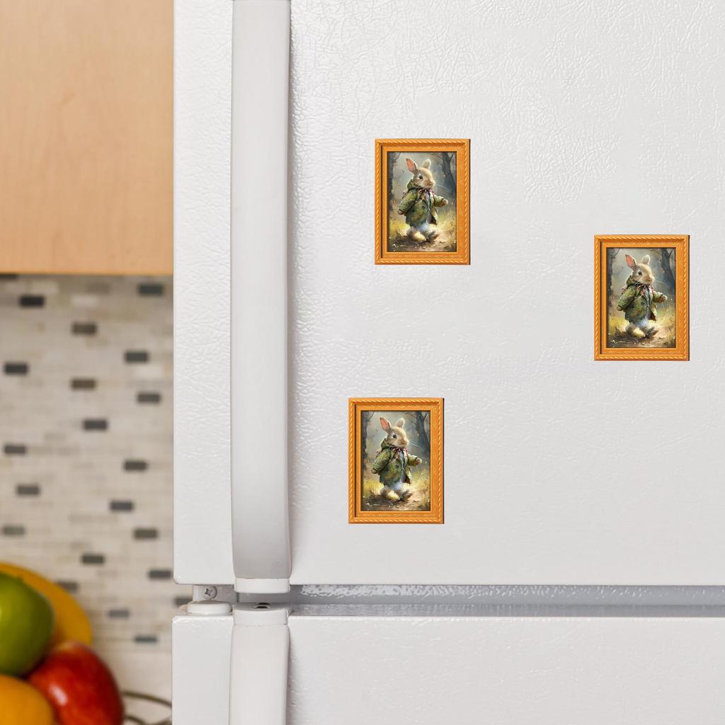 Cute Fridge Magnets Funny Photo Frames Holder Decor Funny Fridge Magnets For Easter Christmas Home Kitchen Office Cabinets