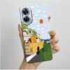 For Realme Note 60 Case Pretty Flower Camera Protector Phone Cover For Realme Note 60 60x Soft Shockproof Case Funda Note60 Etui