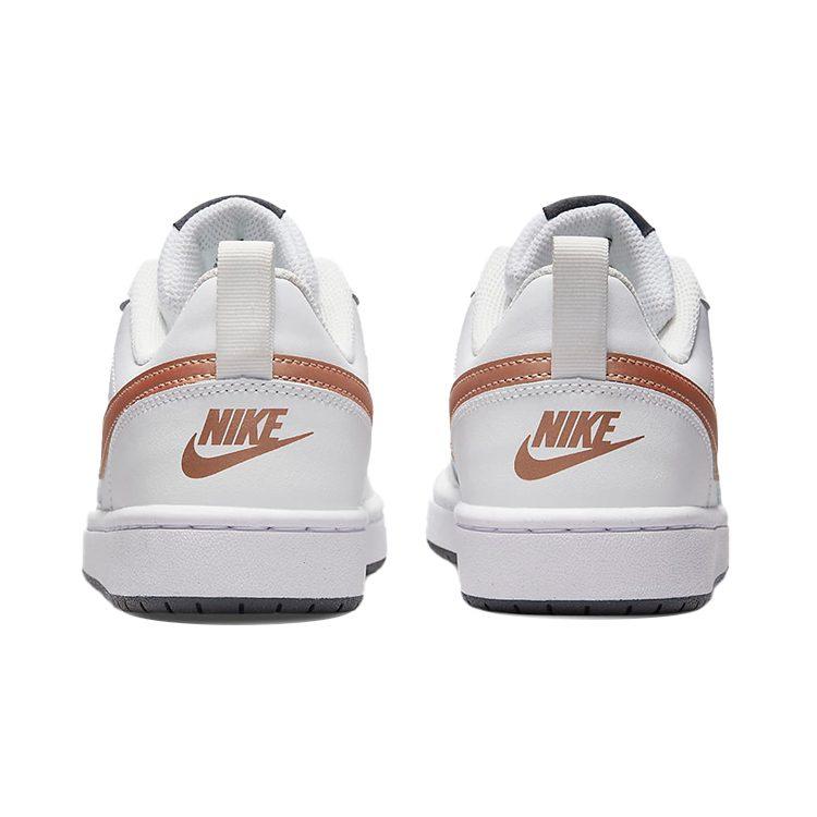 Nike Court Borough Low 2 GS 'White Metallic Red Bronze' BQ5448-116