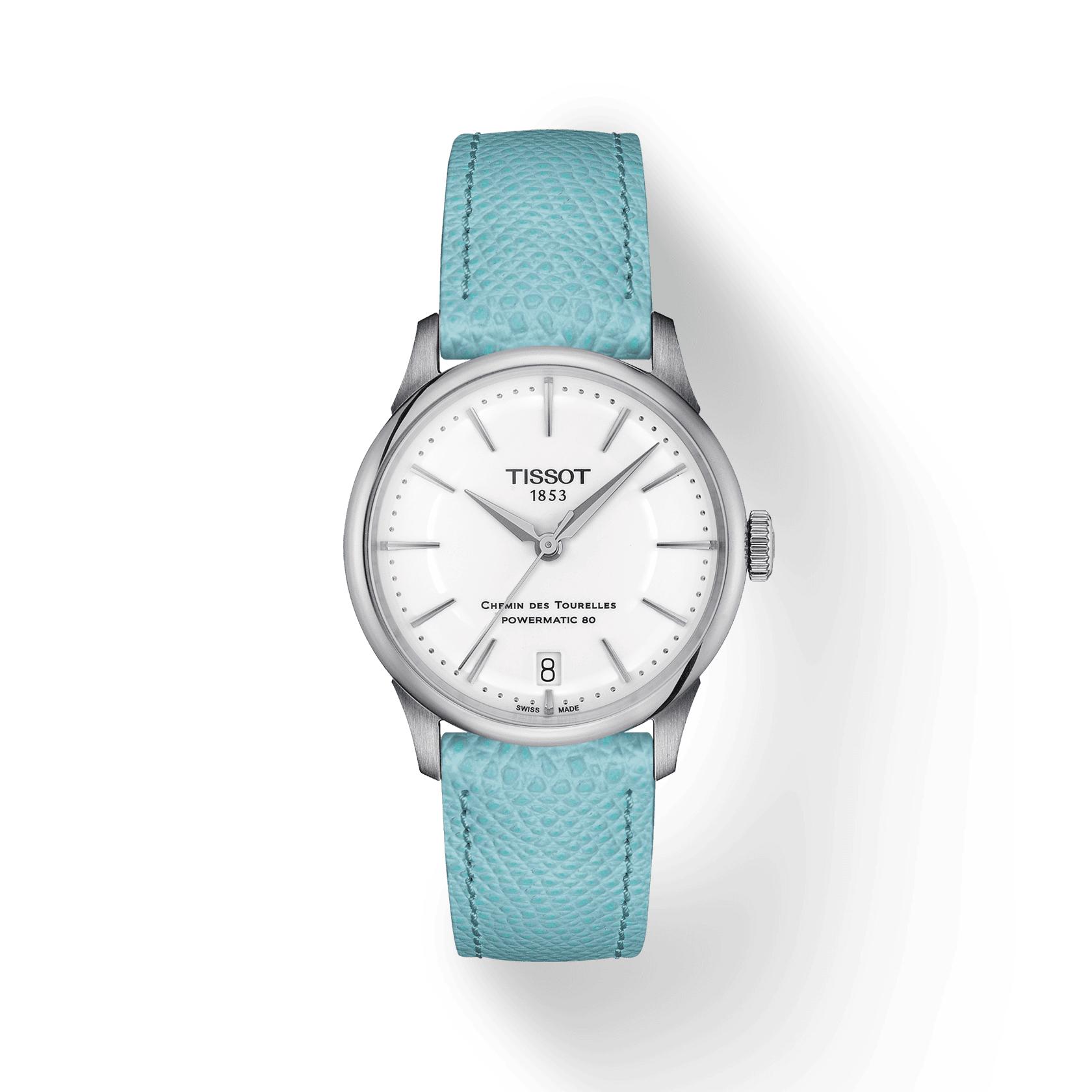 Tissot Leather Strap White Dial Men s Fashion Watch T139.207.16.011.00 белый