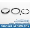 Front Timing Cover Gasket with Crankshaft Oil Seal Kit No.3914385/3935959 Main Seal for Dodge 12V 4BT 6BT 5.9L 1989-1993