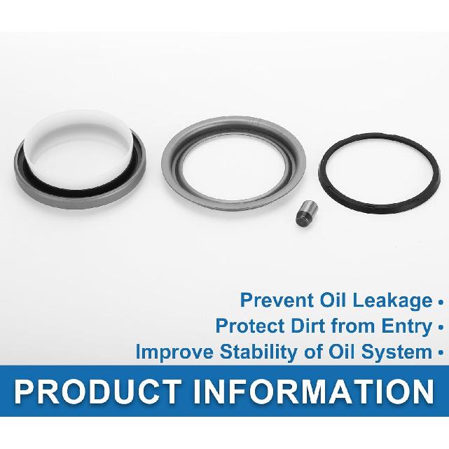 Front Timing Cover Gasket with Crankshaft Oil Seal Kit No.3914385/3935959 Main Seal for Dodge 12V 4BT 6BT 5.9L 1989-1993