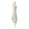Fashionable Solid Cable-knit Turtleneck Casual Long Sweater Dress for Women