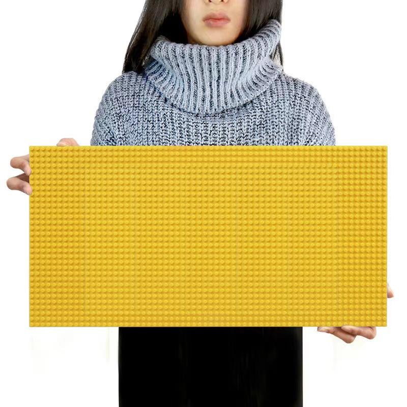 Panel de Pared de Bloques de Construcción de 32x64 Puntos, Base de Ladrillos Creativa DIY Compatible con Marcas, Regalo para Decoración de Habitación Infantil