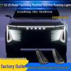 LED Daytime Running Lights for Chery Exeed Yaoguang OMODA C9 Front Bumper DRL Modification