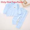 Baby Cotton Sleepwear Set For Toddlers With Animal Prints And Snap Shoulder Closure