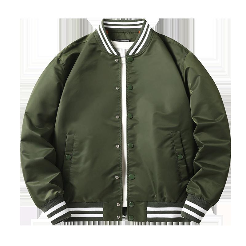 Baseballová uniforma Pánská Jarní a Podzimní Americká Bombera Pánská a Dámská Stejný Styl Pár Bunda Ins Trendy Pracovní Bunda