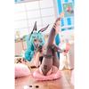 16CM Bunny Girl Figure Anime Noodle Stopper Sexy Microleaks Tabletop Decoration Black Model Toy Gift Collection Ornaments PVC