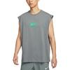 T Shirts Men's Smoke Gray Crew Neck Moderate Straight Fit HJ3691-084