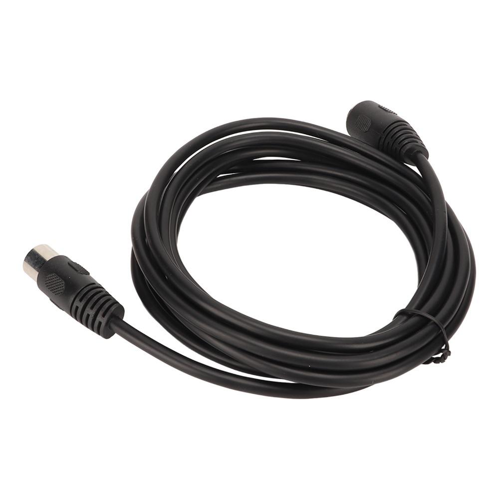 3m/9.8ft 4 Pin DIN Connector Cable Extension Power Cord for Car AV Equipment