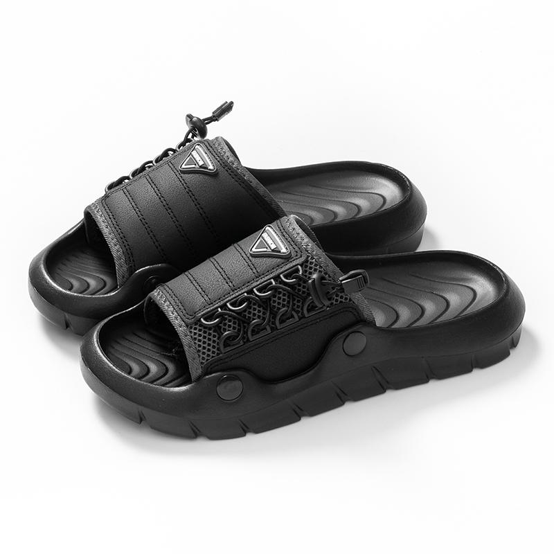 

Summer men s and women s casual flat indoor-outdoor non-slip beach slippers sandals couple plus size flip-flops 36