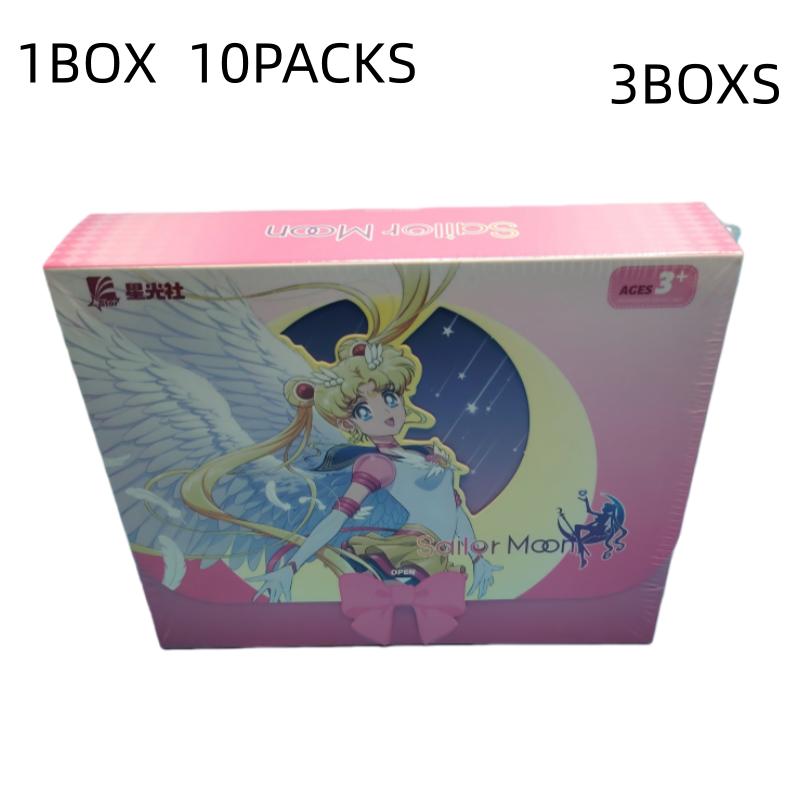 Sailor Moon Collection Card Magical Girl Transforms Into Battle Anime Creative Cute QVersion Image Card Child's Christmas Gift