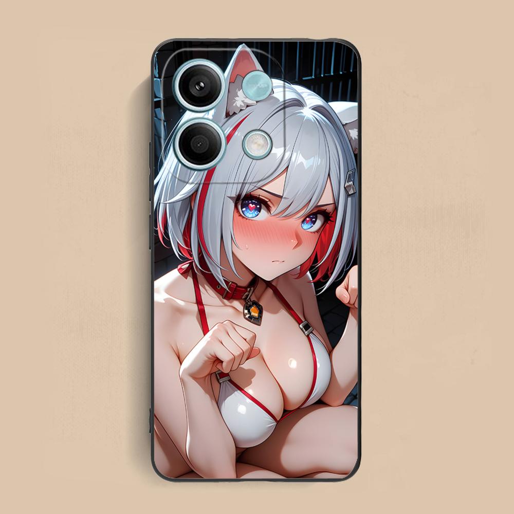 HSR Topaz Matte TPU Mobile Phone Case for Xiaomi Redmi Note 14 13 12 11 S Pro Plus 4G 5G Colorful Printing Cover
