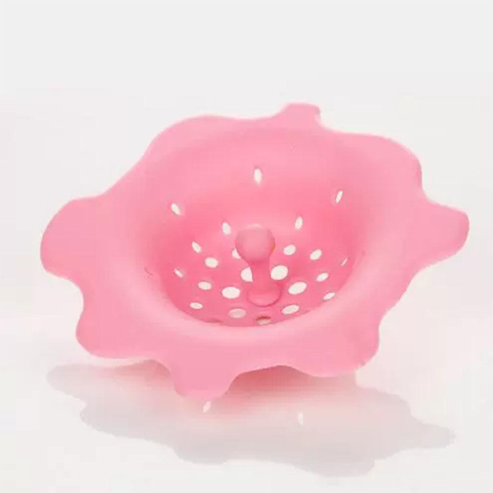 Creative Silicone Kitchen Sink Strainer Filter Round Shape Sewer Drain Cover Stopper
