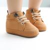 Baby Sneakers Infant Boys Girls Sports Shoes Toddler Casual Cotton Sole Anti-slip PU First Walkers Crawl Crib Basketball Shoes