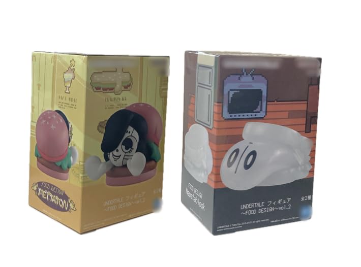 UNDERTA'LE Figures ~FOOD DESIGN~ Vol.2 Mettaton and Napstablook Set