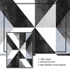 Living Room Decorative Painting Unframed Black And White Geometric Figure Nordic Style Posters Art Canvas Pictures For