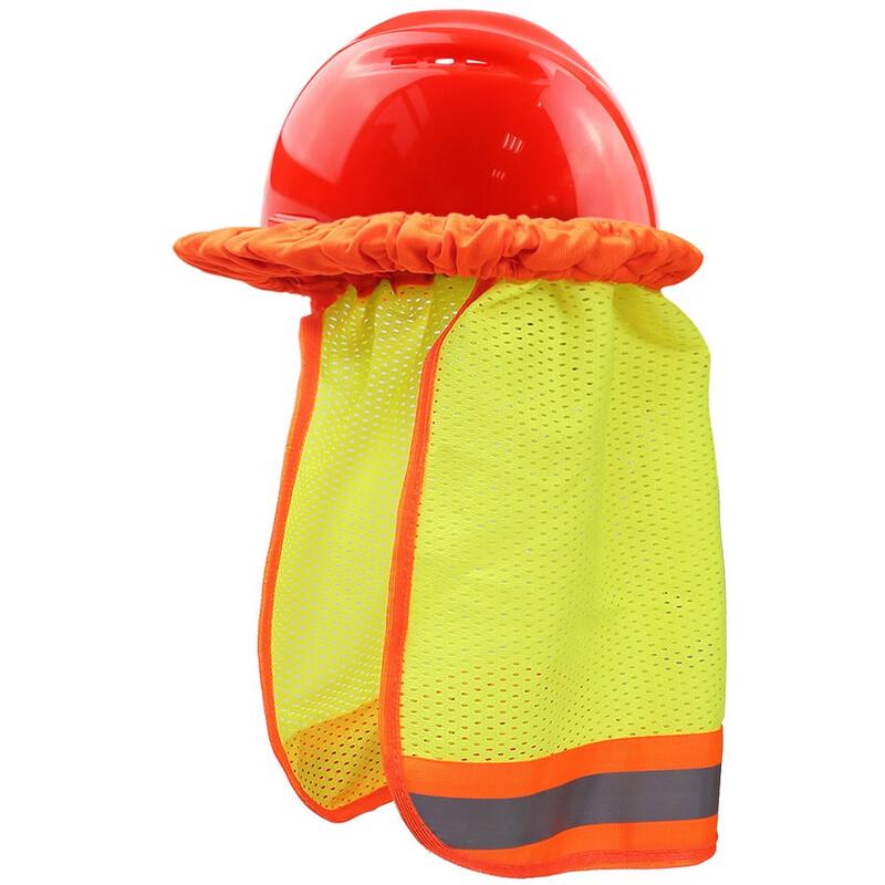 Lilang Fluorescent Yellow Reflective Safety Helmet, 3-Pack