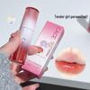 CACE Moisturizing Pink Plump Lips Lip Gloss: Cold Brew Wind Chime Mirror Finish, Watery Light, Non-Sticky.