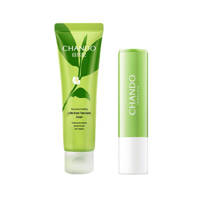 Chando Hydrating Hand Cream & Lip Balm Set