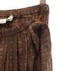 Calvin Klein 90s Old Overall Handle Mimole Length Pleated Skirt 8 Brown Women Used