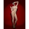 Sexy Maid Tights Glossy Elastic Bodysuit Sheer See Through Rompers One-Piece Jumpsuits Leotard Cosplay Sex Game Sm Toys Ootd