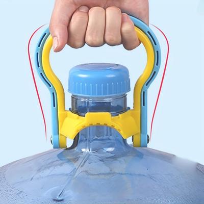 5 Gallon Water Bottle Carrier with Wheels, Durable Non-Electric Pail Lifting Handle Device, Energy-Saving Water Jug Transport Holder Tool