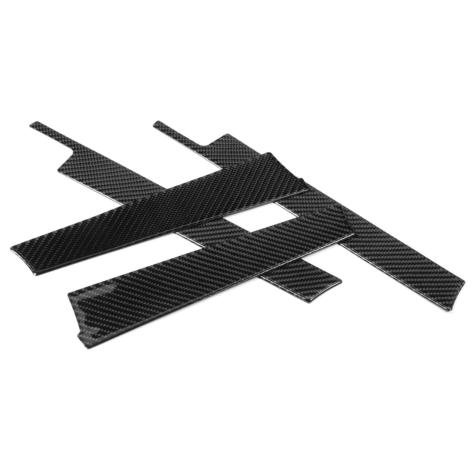 

Наклейка на внутреннюю панель окна автомобиля из углеродного волокна, модификация автомобиля, подходит для RAV4 20152019