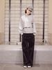 I Holic Cashmere Double Mock Neck Pullover Knit