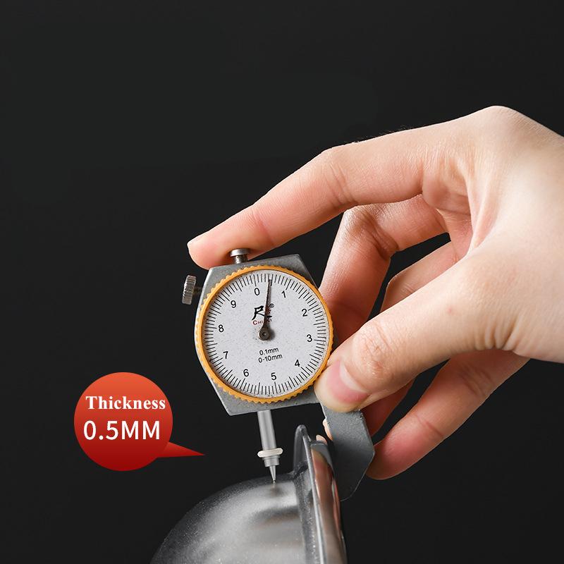 Korean Stainless Steel Round Storage Tray Western Food Serving Plate Dessert Cake Flat Dinners Dishes Kitchen Metal Tableware