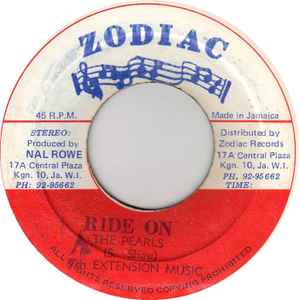 

7inch Record PEARLS Ride On NONE Zodiac 1980 Jamaica Reggae Ska Dub Used
