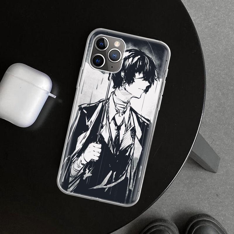 Bungou Stray Dogs Dazai Osamu Phone Case Cover For iPhone 11 12 13 Mini 14 15 Plus 16 Pro Max 17 Air 7 8 + SE Art Customized Fun