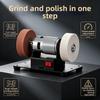 Dual Wheel Electric Small Sander Sturdy Base Sanding Machine Electric Sharpener Grinder  Polishing
