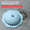 Silicone Floor Drain Mesh Cover Round Shape Sink Strainer Filter  Kitchen Bathroom Accessories