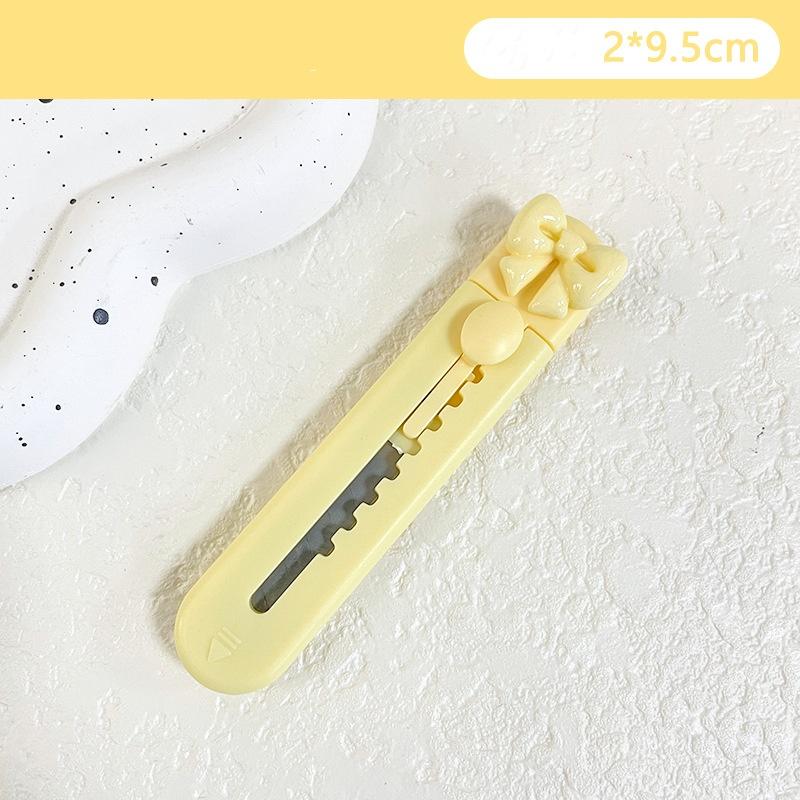 

Retractable Mini Utility Knife Portable Letter Opener Kawaii Cute Home Office School Student Art Stationery Cutting Supplies