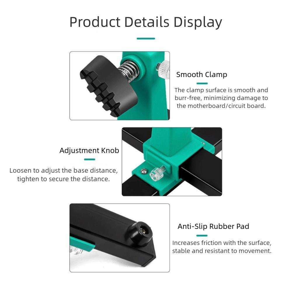 360° Rotation Circuit Board Soldering Bracket Soldering Stand  Computer Maintenance