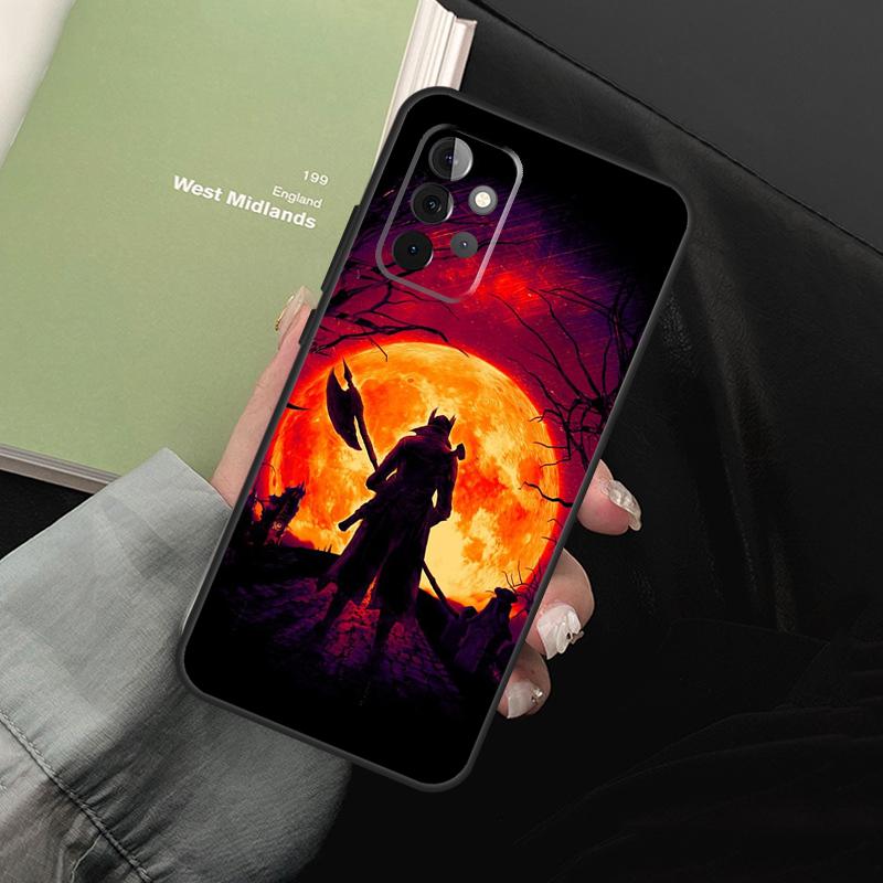 Carcasă Bloodborne Dark Souls Pentru Samsung Galaxy A54 A34 A14 A13 A33 A53 A73 A12 A22 A32 A52 A51 A71 A50 A70
