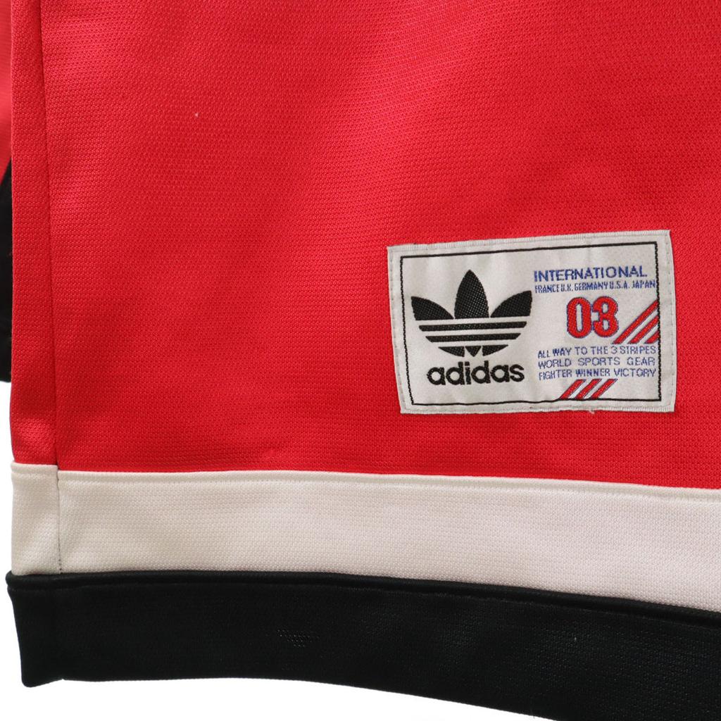 Adidas 80s Made In Japan, Made by Descente, Vintage Trefoil Logo Long Sleeve Mesh Piste Men's Used