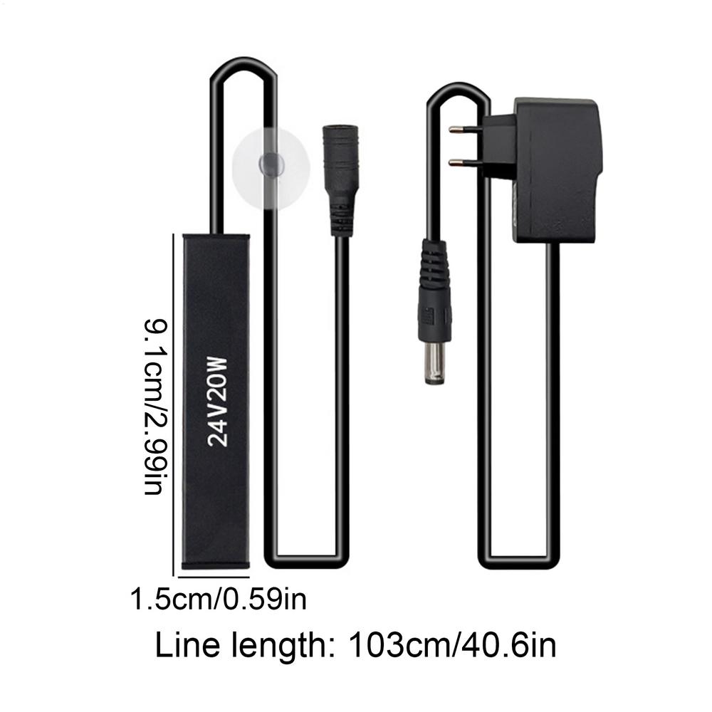 Aquarienheizer 20w Schnelles Erhitzen Tauchfähig Schildkröten Aquarium Wasserheizer Für Betta Wassertier Salzwasser Süßwasser Zuhause