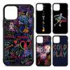 Moon Music Coldplay Band PC+TPU Phone Case For IPhone 17 16 15 14 PRO MAX 11 12 13 PLUS MINI Cover