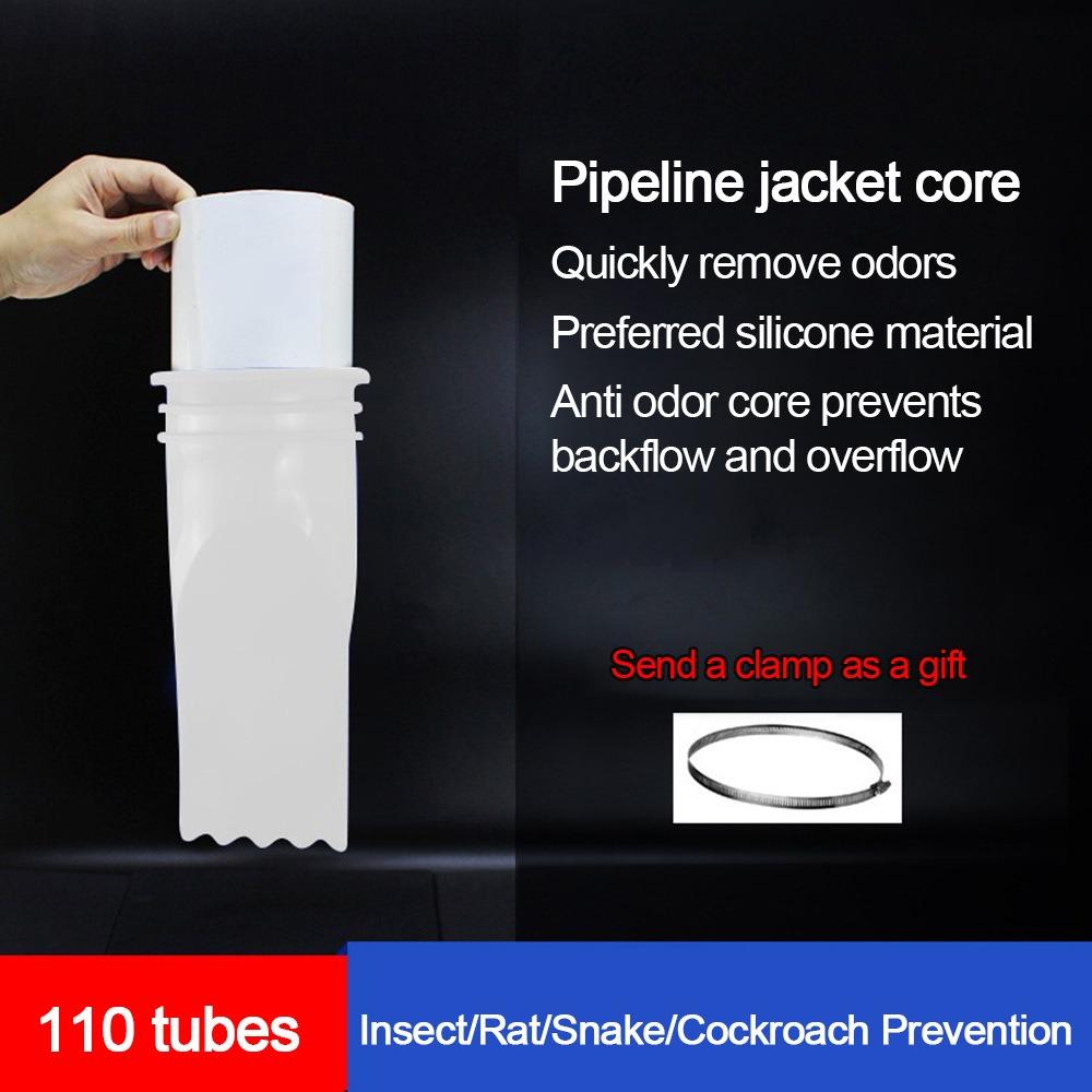 Silicone Insect-proof Roof Cover Floor Outlet Strainer Plug Creative Drainage Pipe Floor Drains
