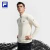 FILA Men's Fleece-Lined Half-Zip Knit Long Sleeve Top