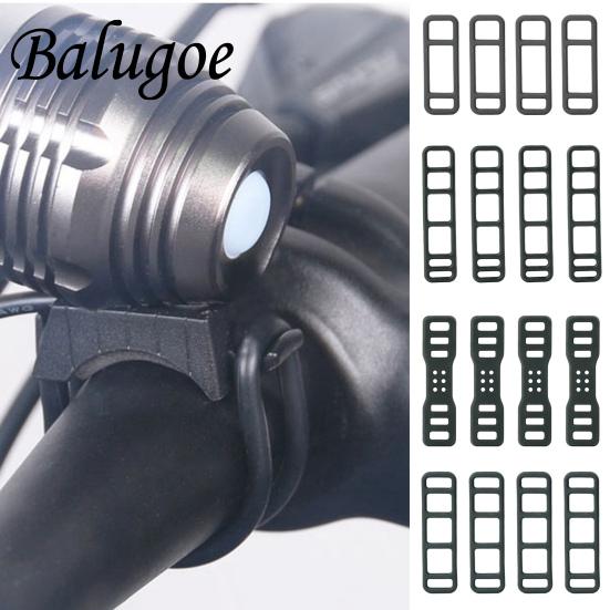 

4 шт., силиконовый ремешок для велосипеда, хорошая эластичность, фиксированный, 3/5/6 отверстий, зеркало заднего вида, велосипедная повязка, веревка, аксессуары для верховой езды